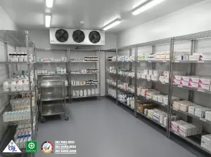 Sistem Cold Storage dengan aplikasi Chiller